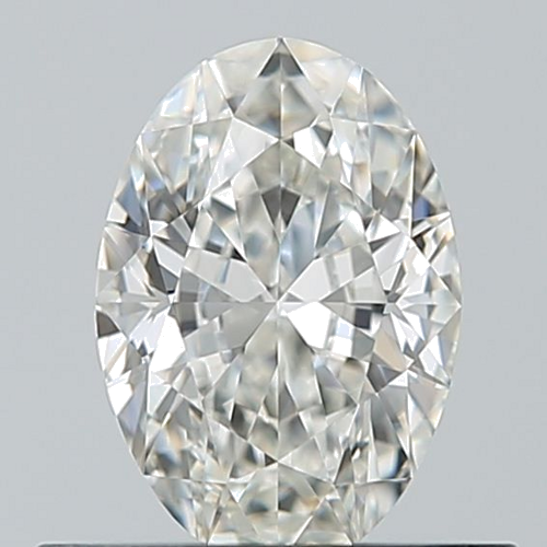 0.5 carat H-VVS1 Natūralus Oval Deimantas (1)
