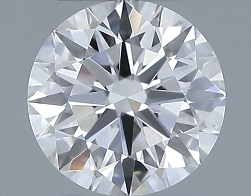 0.37 carat F-VVS1 Excellent cut Natūralus Round Deimantas (1)