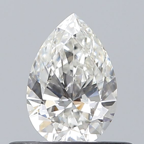 0.4 carat G-SI1 Natūralus Pear Deimantas (1)