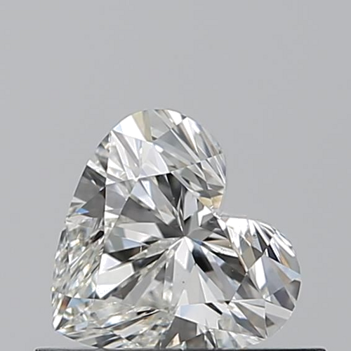 0.5 carat H-SI1 Natūralus Heart Deimantas (1)