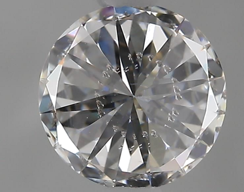 0.69 carat F-SI1 Excellent cut Natūralus Round Deimantas (1)