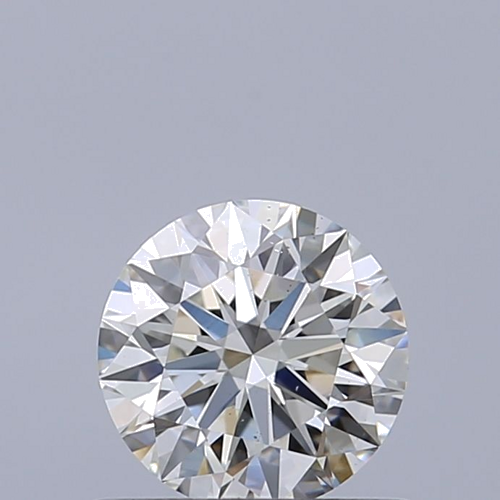 0.53 carat I-SI1 Excellent cut Natūralus Round Deimantas (1)