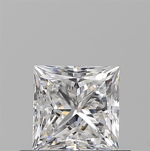 0.6 carat D-VS2 Natūralus Princess Deimantas (1)