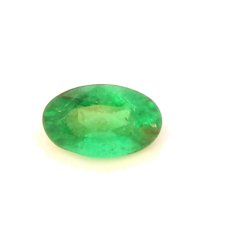 0.26 carat GREEN Oval Smaragdas (1)
