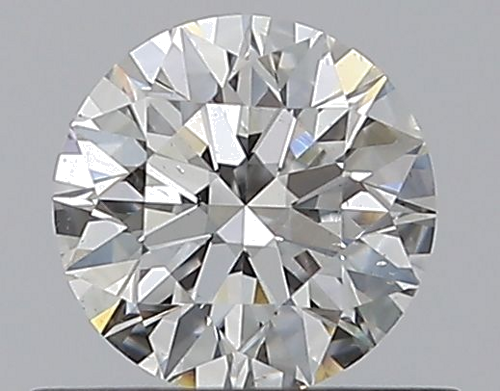 0.53 carat G-SI1 Excellent cut Natūralus Round Deimantas (1)