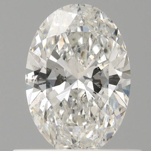 0.62 carat G-SI2 Natūralus Oval Deimantas (1)