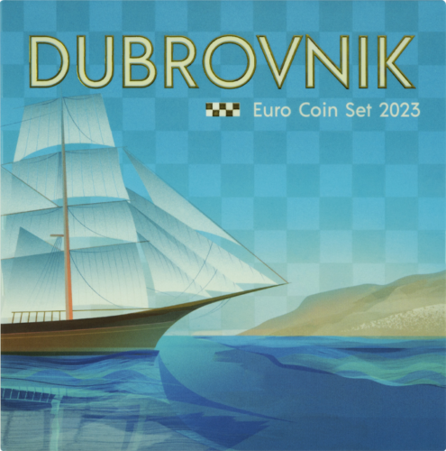 Kroatija 2023 Euro monetų BU rinkinys (6)