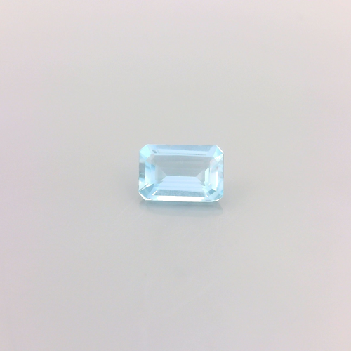 0.49 carat BLUE STEP cut Octagonal Aquamarine (1)
