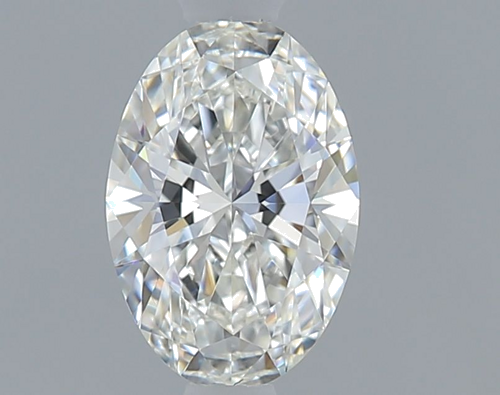 0.54 carat F-VVS2 Natūralus Oval Deimantas (1)