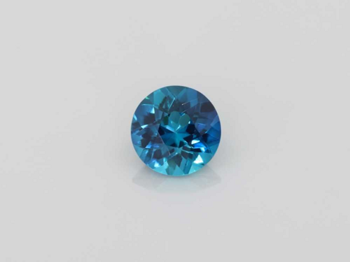 0.68 carat BLUE Round Tourmaline (1)