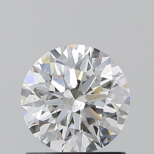1.01 carat F-SI1 Excellent cut Natūralus Round Deimantas (1)