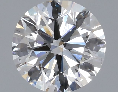 0.51 carat F-SI1 Excellent cut Natūralus Round Deimantas (1)