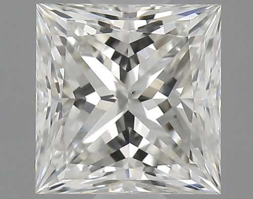 0.61 carat I-VS2 Natūralus Princess Deimantas (1)