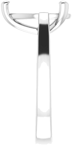 Sužadėtuvių Žiedas 14k white gold Pear 12mm x 8mm (4)