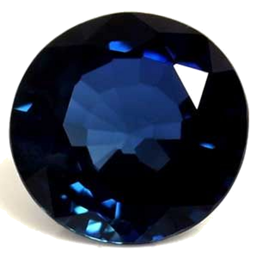 0.58 carat BLUE Round Safyras (1)