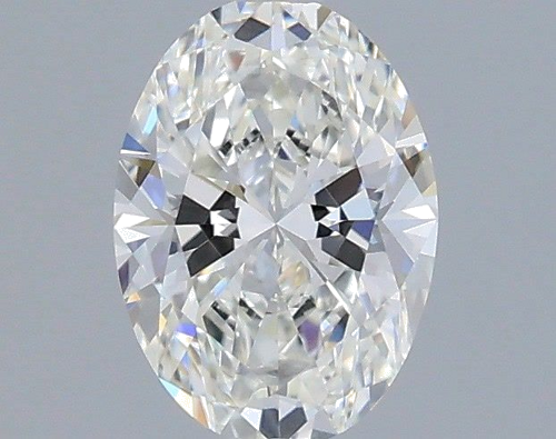 0.41 carat I-VVS2 Natūralus Oval Deimantas (1)