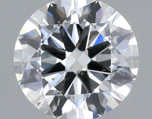 0.5 carat F-SI2 GD cut Natūralus Round Deimantas (1)