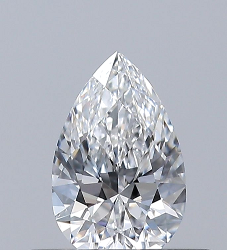 0.33 carat E-VVS1 Natūralus Pear Deimantas (1)