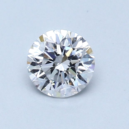 0.51 carat D-VS2 Very Good cut Natūralus Round Deimantas (1)