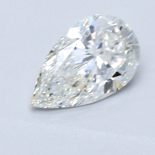 1.3 carat H-SI2 Natūralus Pear Deimantas (1)
