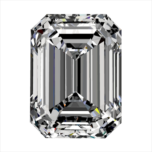0.33 carat F-VVS1 Natūralus Emerald Deimantas (1)