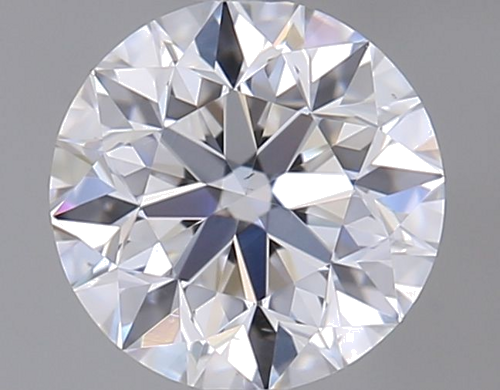 0.5 carat D-VS2 Very Good cut Natūralus Round Deimantas (1)