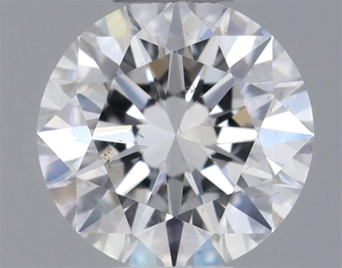 0.32 carat D-SI1 Excellent cut Natūralus Round Deimantas (1)