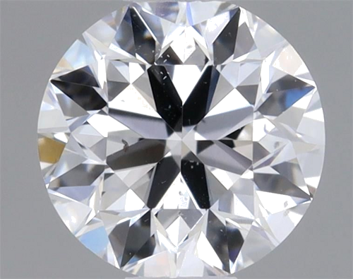 0.46 carat E-SI1 Very Good cut Natūralus Round Deimantas (1)