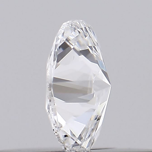 0.19 carat D-VVS2 Natūralus Oval Deimantas (1)