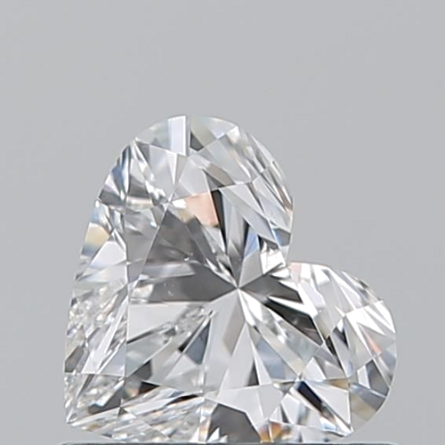 0.64 carat E-VS2 Natūralus Heart Deimantas (1)