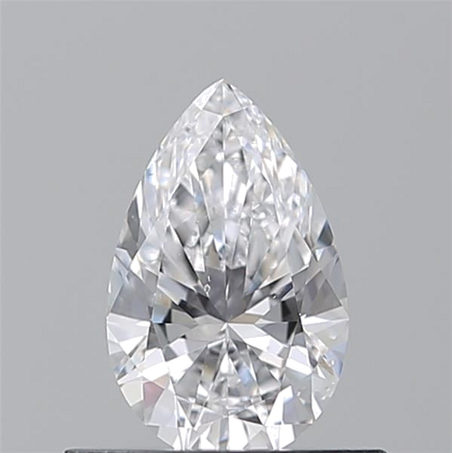 0.52 carat D-SI1 Natūralus Pear Deimantas (1)