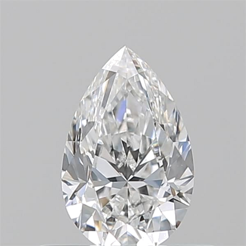 0.5 carat E-VS2 Natūralus Pear Deimantas (1)