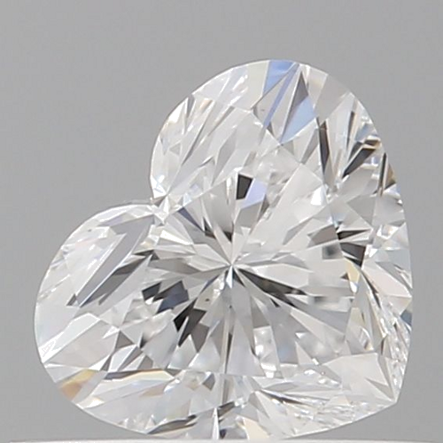 0.56 carat D-VS2 Natūralus Heart Deimantas (1)