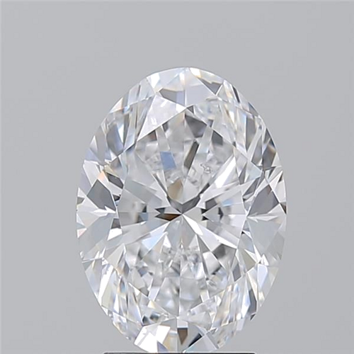 3.2 carat D-SI1 Natūralus Oval Deimantas (1)