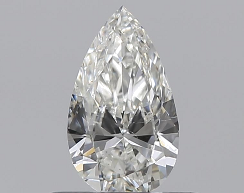 0.4 carat H-SI1 Natūralus Pear Deimantas (1)