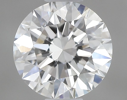 0.5 carat F-SI1 Excellent cut Natūralus Round Deimantas (1)