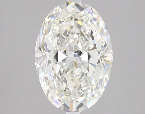 3.01 carat H-SI1 Natūralus Oval Deimantas (1)