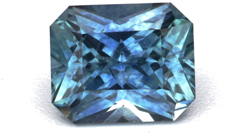 0.69 carat GREEN Radiant Safyras (1)