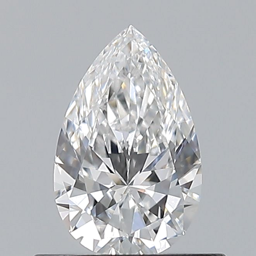 0.5 carat D-VVS1 Natūralus Pear Deimantas (1)
