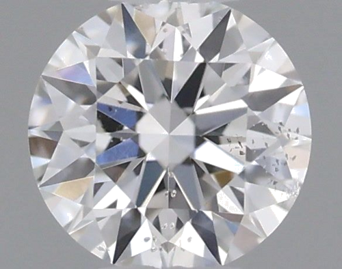 0.18 carat F-SI2 Excellent cut Natūralus Round Deimantas (1)