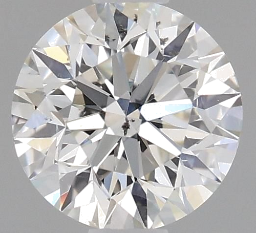 0.9 carat G-SI2 Very Good cut Natūralus Round Deimantas (1)