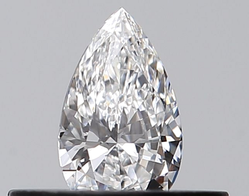 0.23 carat D-VS1 Natūralus Pear Deimantas (1)
