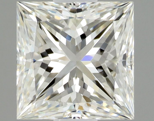 0.64 carat I-VVS2 Natūralus Princess Deimantas (1)