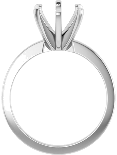 Sužadėtuvių Žiedas „Solitaire“ 14k white gold Pear 12mm x 8mm (2)
