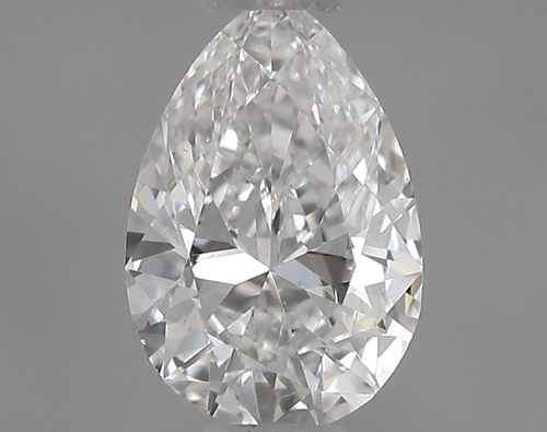 0.4 carat H-SI1 Natūralus Pear Deimantas (1)