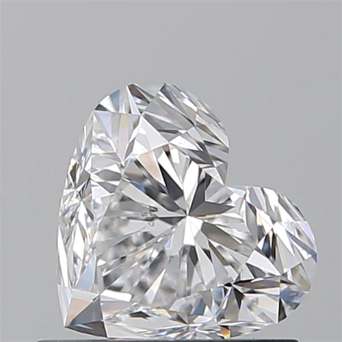 0.91 carat D-SI2 Natūralus Heart Deimantas (1)