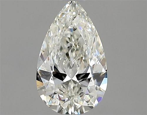 0.7 carat H-VS2 Natūralus Pear Deimantas (1)