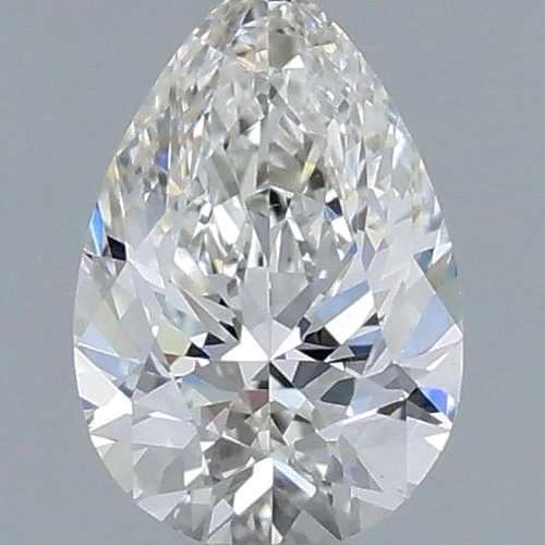 0.3 carat H-VS1 Natūralus Pear Deimantas (1)