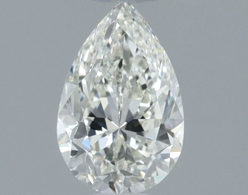 0.6 carat J-VVS1 Natūralus Pear Deimantas (1)