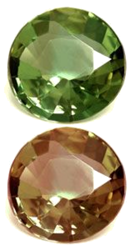 0.58 carat GREEN Round Alexandrite (1)
